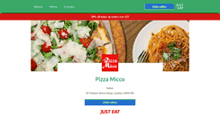 Desktop Screenshot of pizza-micco.co.uk
